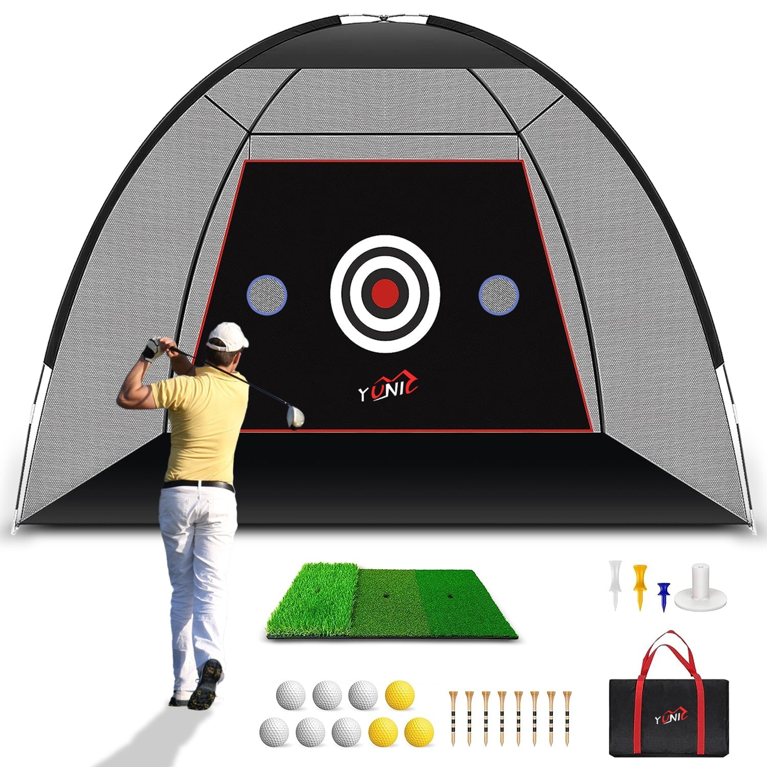 Golf Practice Net - Tent Style (10ft x 7ft)