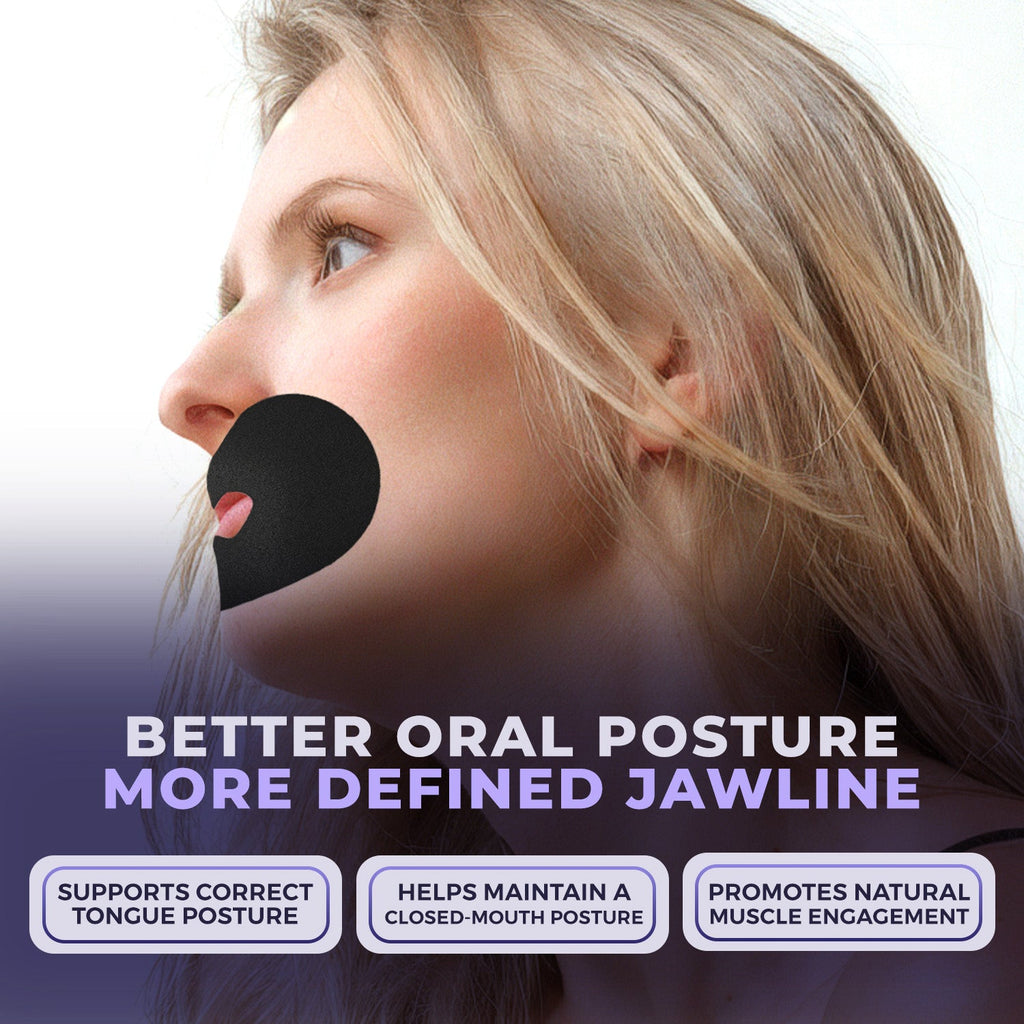 Muzzle® Mouth Tape for Adults (Medium Hold)