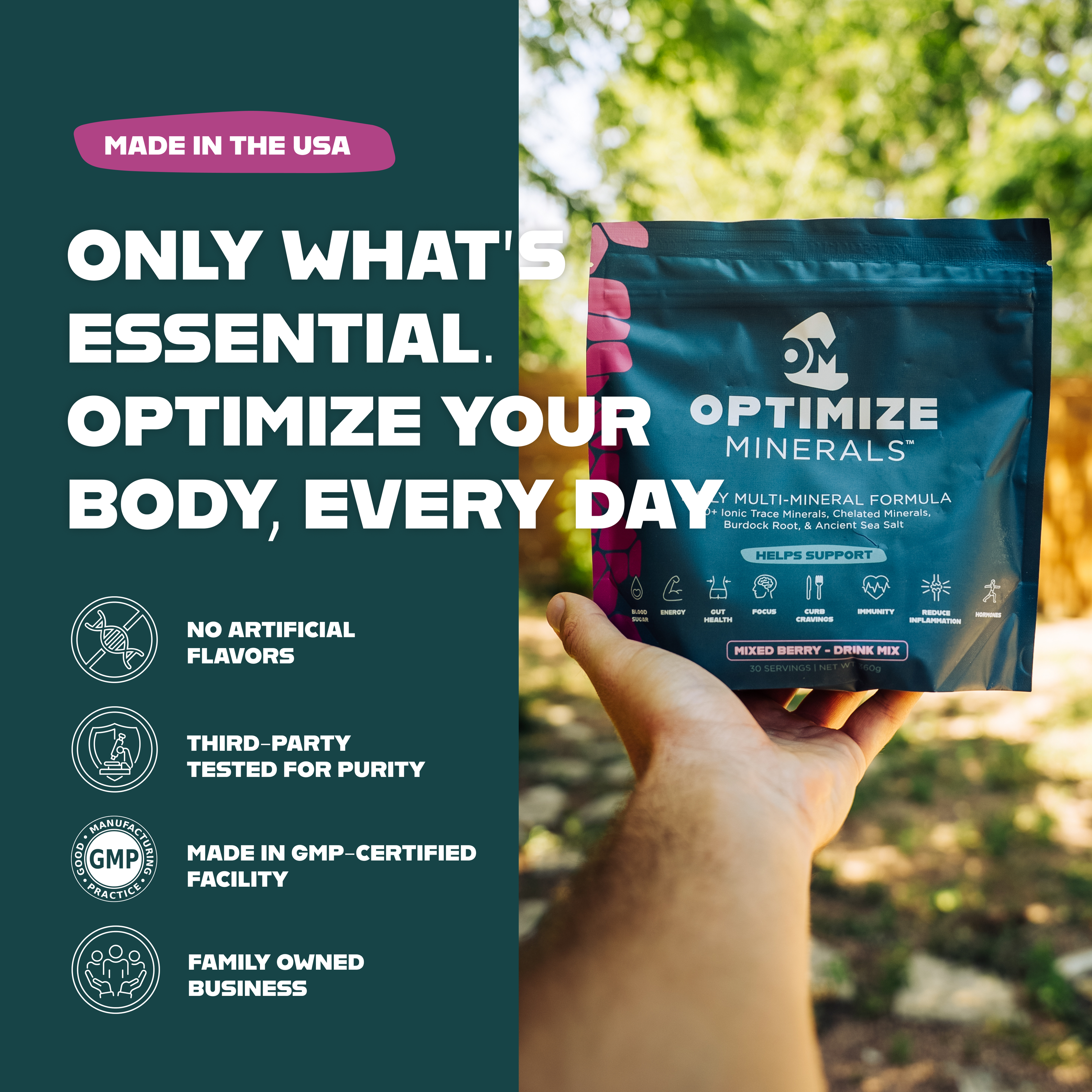 OPTIMIZE MINERALS™️