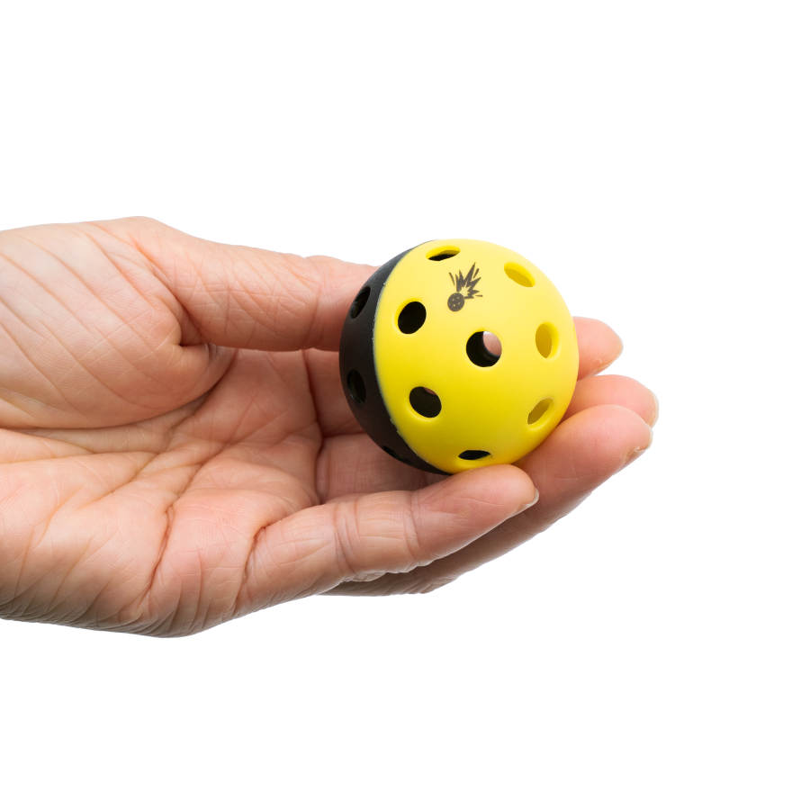 Moment Pickleblasters 2-Color Mini Plastic Indoor/Outdoor Practice Balls for Pickleball Training