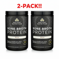 Ancient Nutrition Pure Bone Broth Protein Powder Double Pack (2 x 15.7 oz) - Unflavored